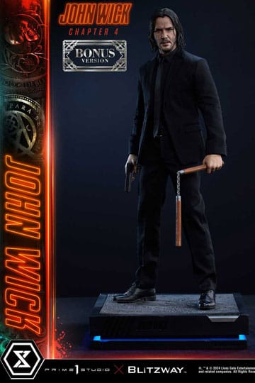 John Wick Chapter 4 John Wick 54 cm 1/4 Bonus Version Premium Masterline Series Statue