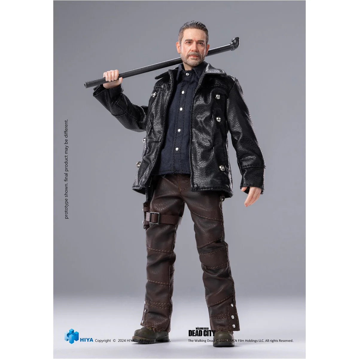 Walking Dead Dead City Exquisite Super Negan 1/12 Scale Previews Exclusive Action Figure