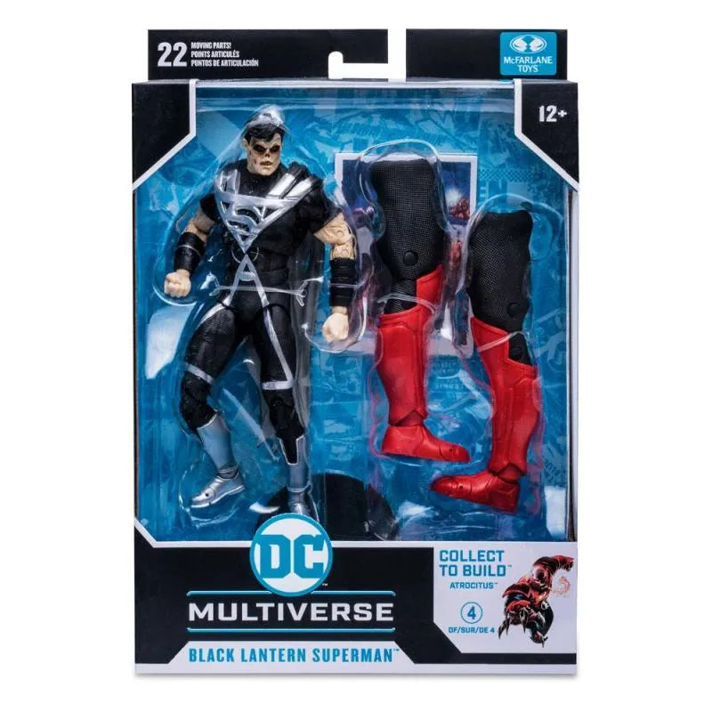 DC Comics Blackest Night Superman 7 Inch Collector Build-A Figure