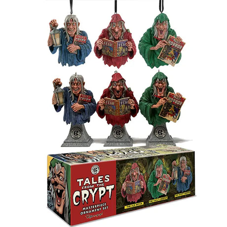 EC Comics Tales From The Crypt Masterpiece Ornament Set
