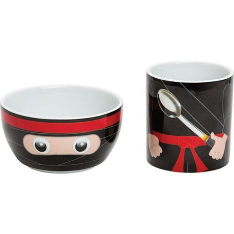 Hungry Heroes: Shadow Ninja Cup & Bowl Set