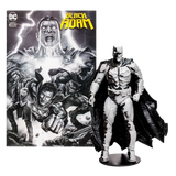 DC Direct: Gold Label Series Wave 1: Batman (Line Art Variant SDCC) Action Figure With Comic