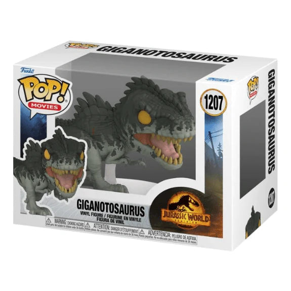Jurassic World Dominion: Giganotosaurus: 9cm Funko Vinyl Figure