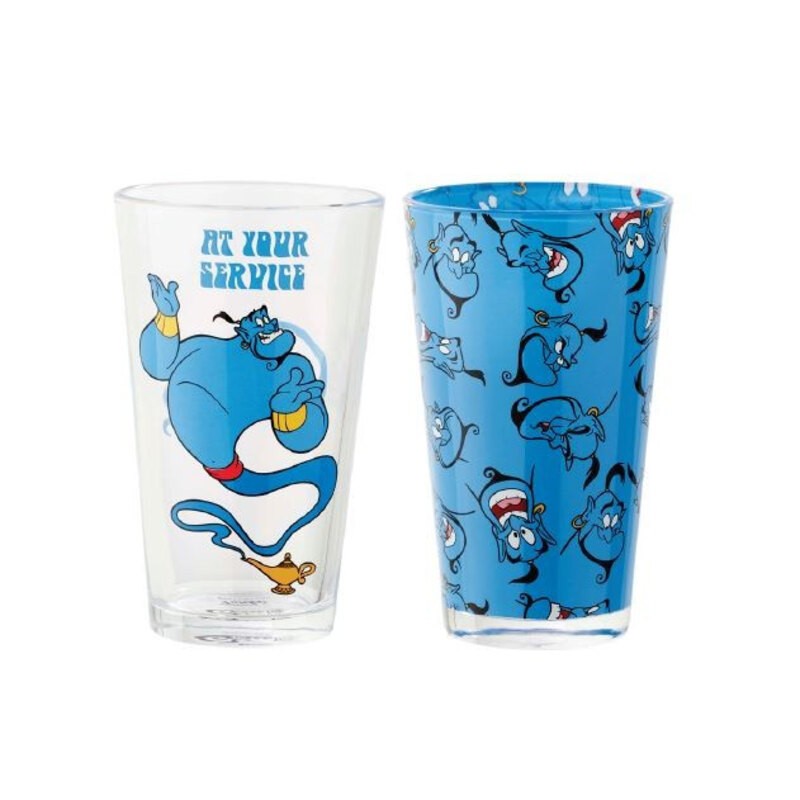Aladdin: 'At Your Service' Large 473ml Glass Set