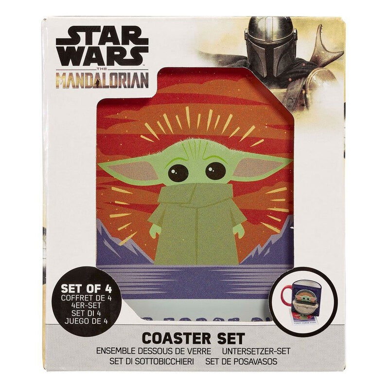 Star Wars The Mandalorian: The Child Polaroid Coaster 4 Pack