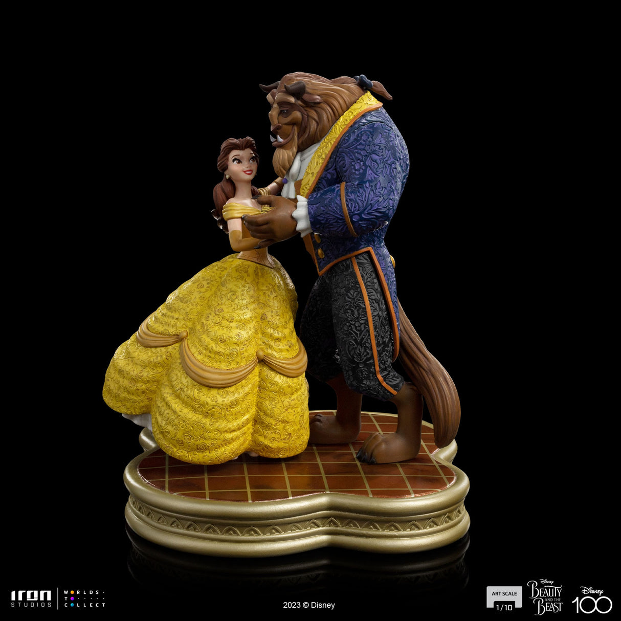 Disney Art Beauty and the Beast 1/10 Scale Statue