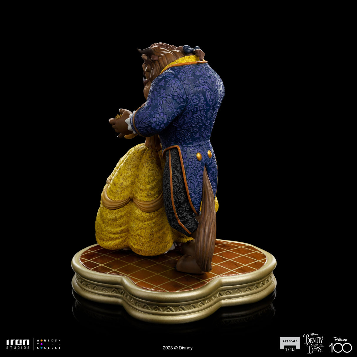 Disney Art Beauty and the Beast 1/10 Scale Statue