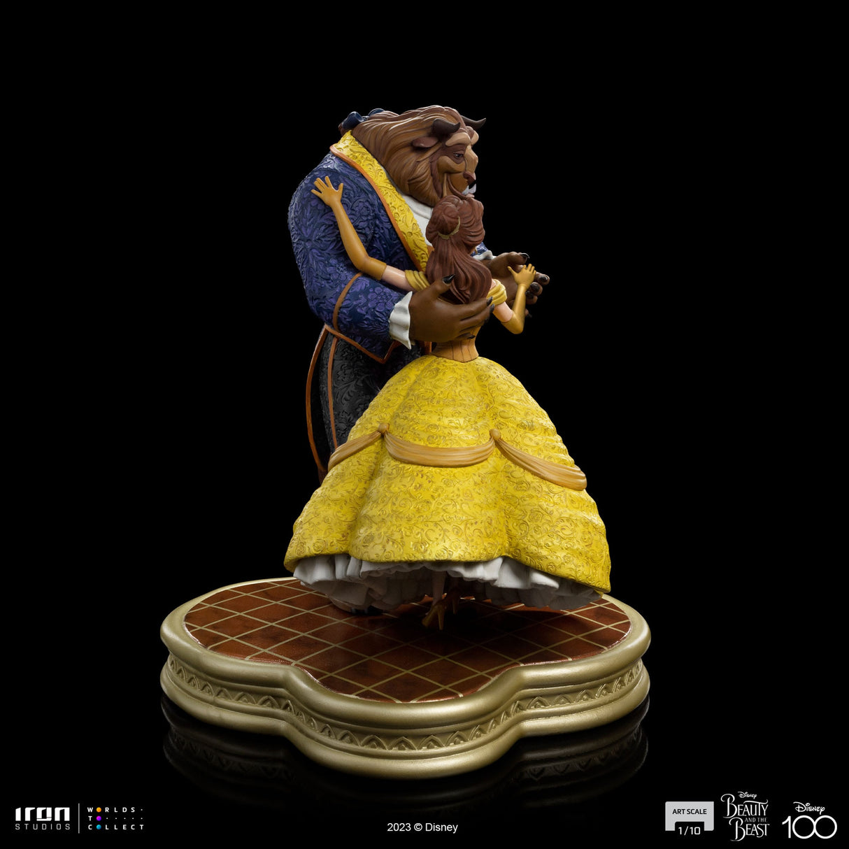 Disney Art Beauty and the Beast 1/10 Scale Statue