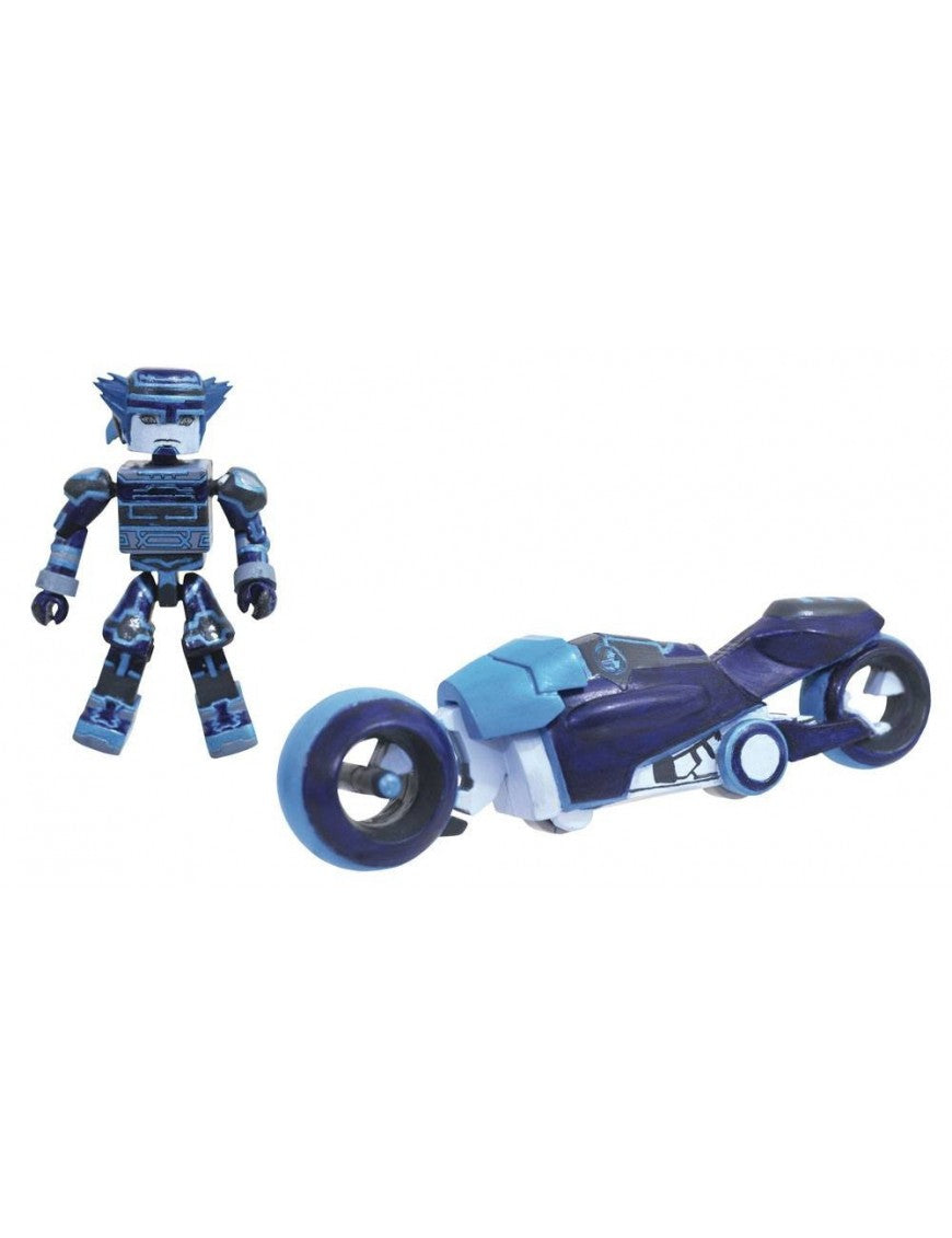 Kingdom Hearts: Tron Light Cycle with Sora: Minimates Mini-Figure