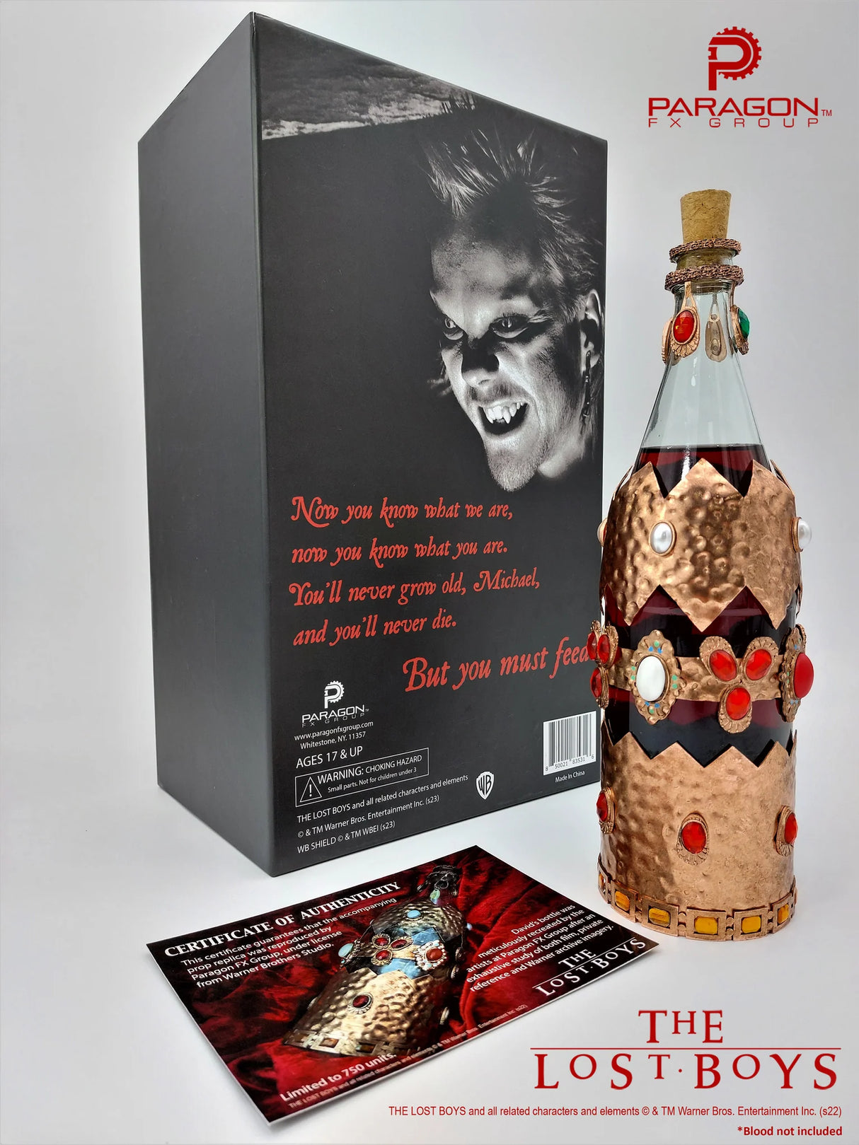 The Lost Boys The Blood Bottle David's Bottle Prop Replica