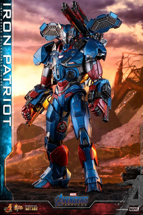 Marvel: Avengers Endgame: Iron Patriot: 1/6 Scale Hot Toys Collectible Figure