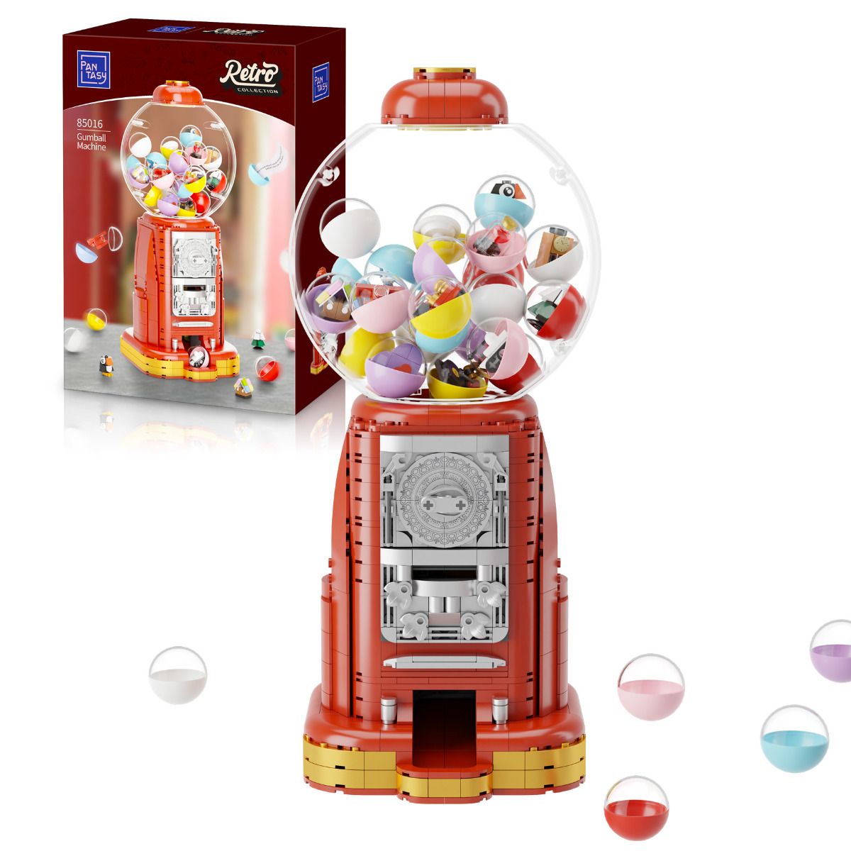 Retro Gumball Machine - 936 Pieces