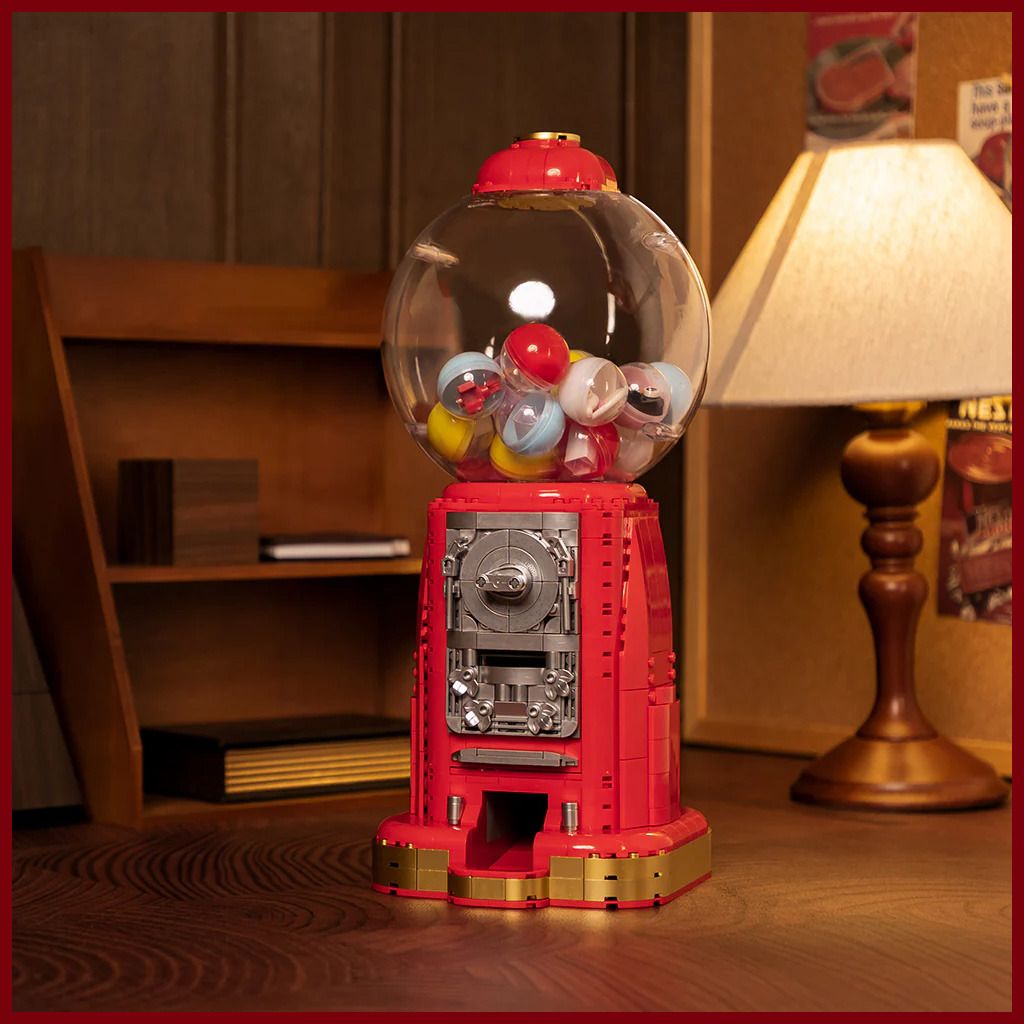 Retro Gumball Machine - 936 Pieces
