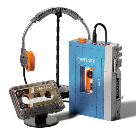 Retro Tape Cassette Player - 569 Pieces