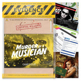 Murder Of A Musician Case File Evidence Bag Cryptic Killers
