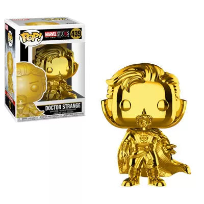 Marvel Doctor Strange (Gold Chrome) Funko Pop! Vinyl Figure #439