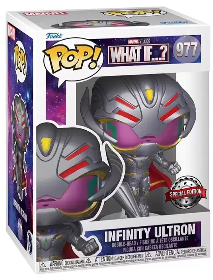 Marvel What If...? Infinity Ultron Pop Vinyl Bobble-Head #977