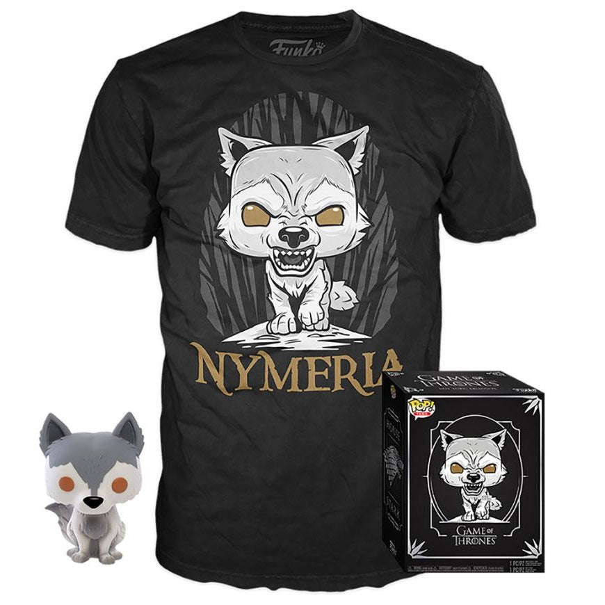 Game of Thrones Nymeria Pop! figure + T-Shirt (S) Pop! Vinyl