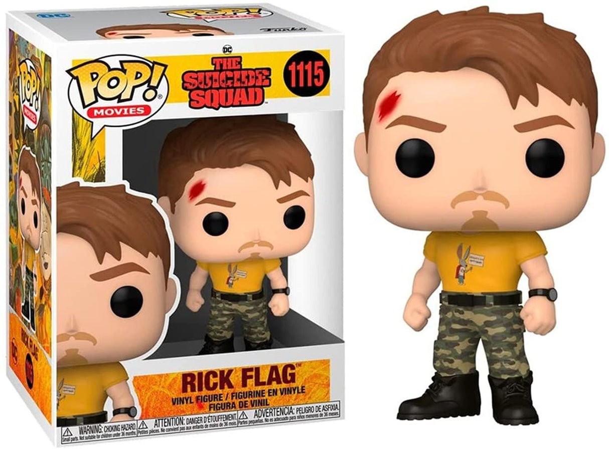 DC Comics The Suicide Squad Rick Flag Funko Pop! Vinyl Figure #1115