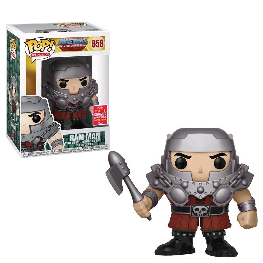 Masters of the Universe Ram Man Funko Pop! Vinyl Figure #658