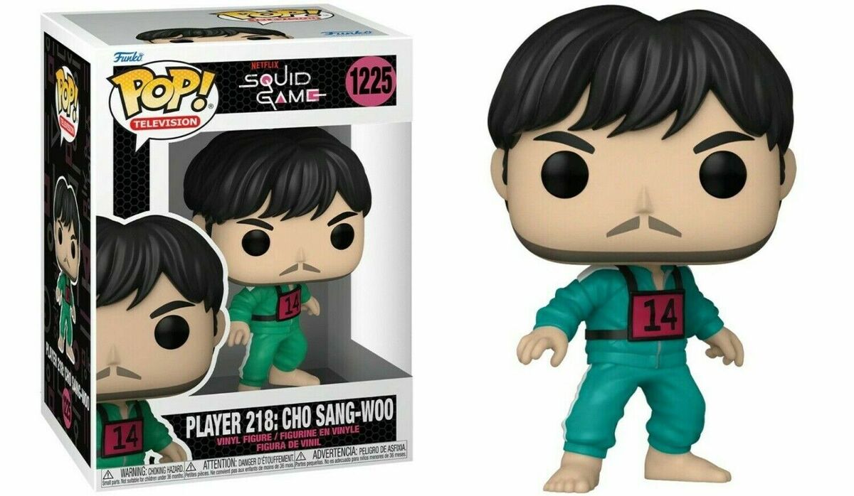 Squid Game Player 218 Cho Sang-Woo Funko Pop! Vinyl Figure #1225