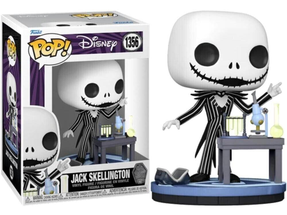 The Nightmare Before Christmas Jack Skellington in Laboratory Funko Pop! Vinyl Figure #1356