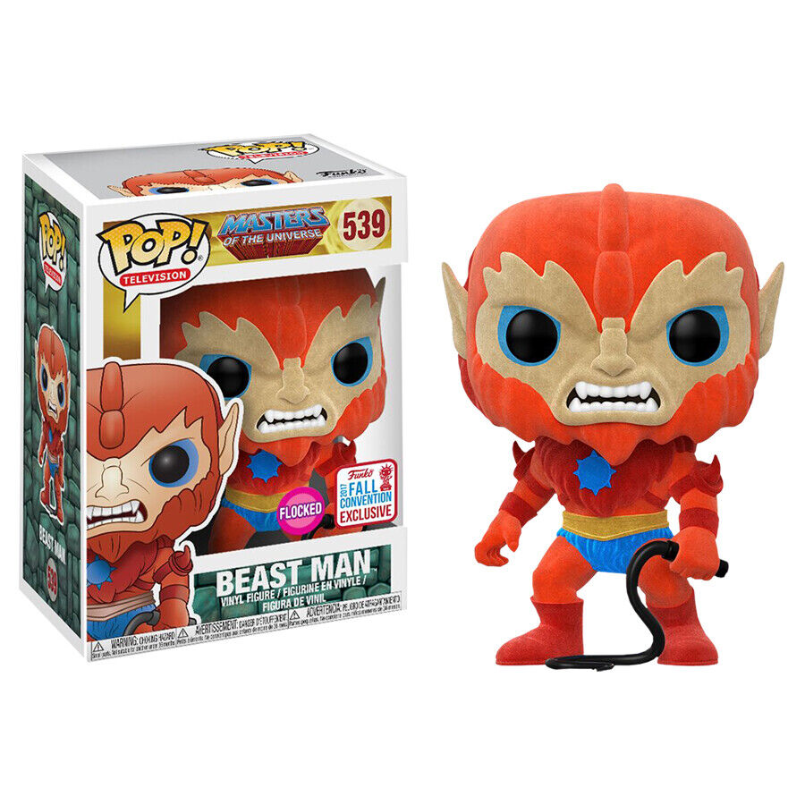 Masters of the Universe Beast Man (Flocked) Funko Pop! Vinyl Figure #539