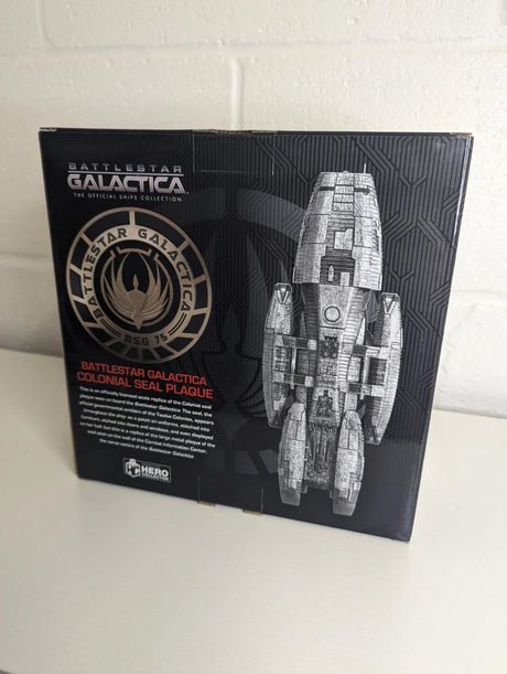 Battlestar Galactica Colonial Seal Plaque Eaglemoss Hero Collector
