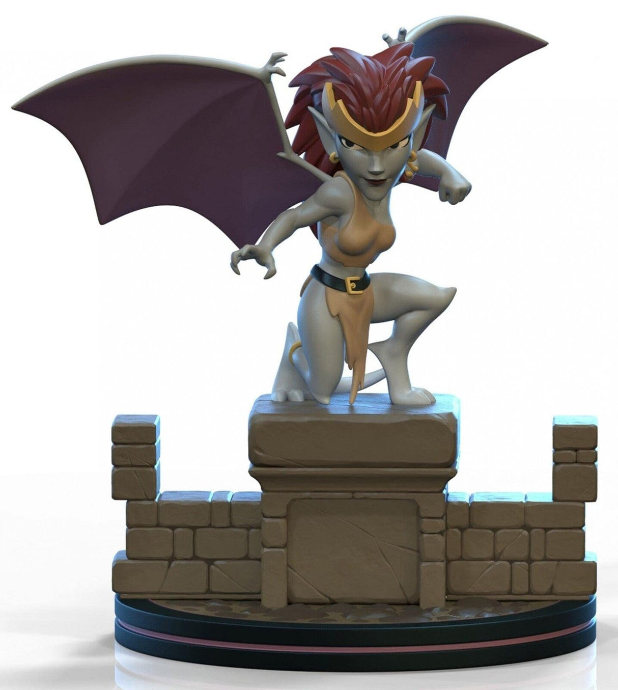 Disney's Gargoyles Demona 3.5 Inch QMX Q-Fig Diorama