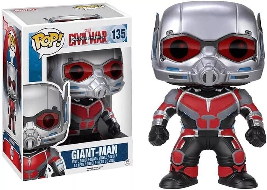 Marvel Captain America Civil War Giant-Man (Ant-Man) 6" Jumbo Funko Pop! Vinyl Figure #135