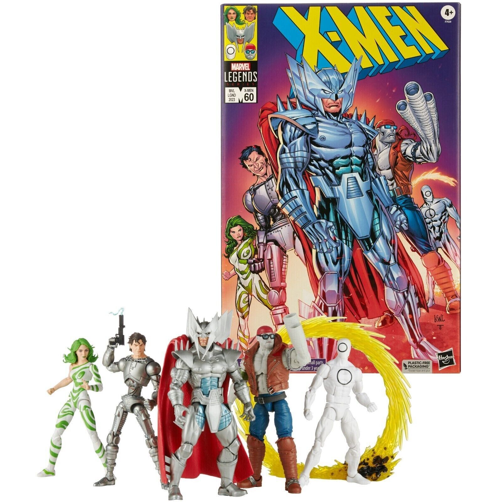アメコミ HASBRO MARVEL UNIVERSE COMIC PACKS X-MEN San Diego Comic-Con Marvel Universe X-Men 3.75” Figure Set