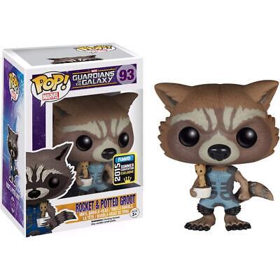Marvel Guardians of the Galaxy Rocket and Potted Groot Funko Pop! Vinyl Figure #93