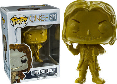 Once Upon a Time Rumplestiltskin (Gold Glitter) Funko Pop! Vinyl Figure #271