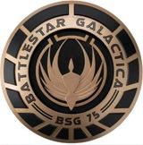 Battlestar Galactica Colonial Seal Plaque Eaglemoss Hero Collector