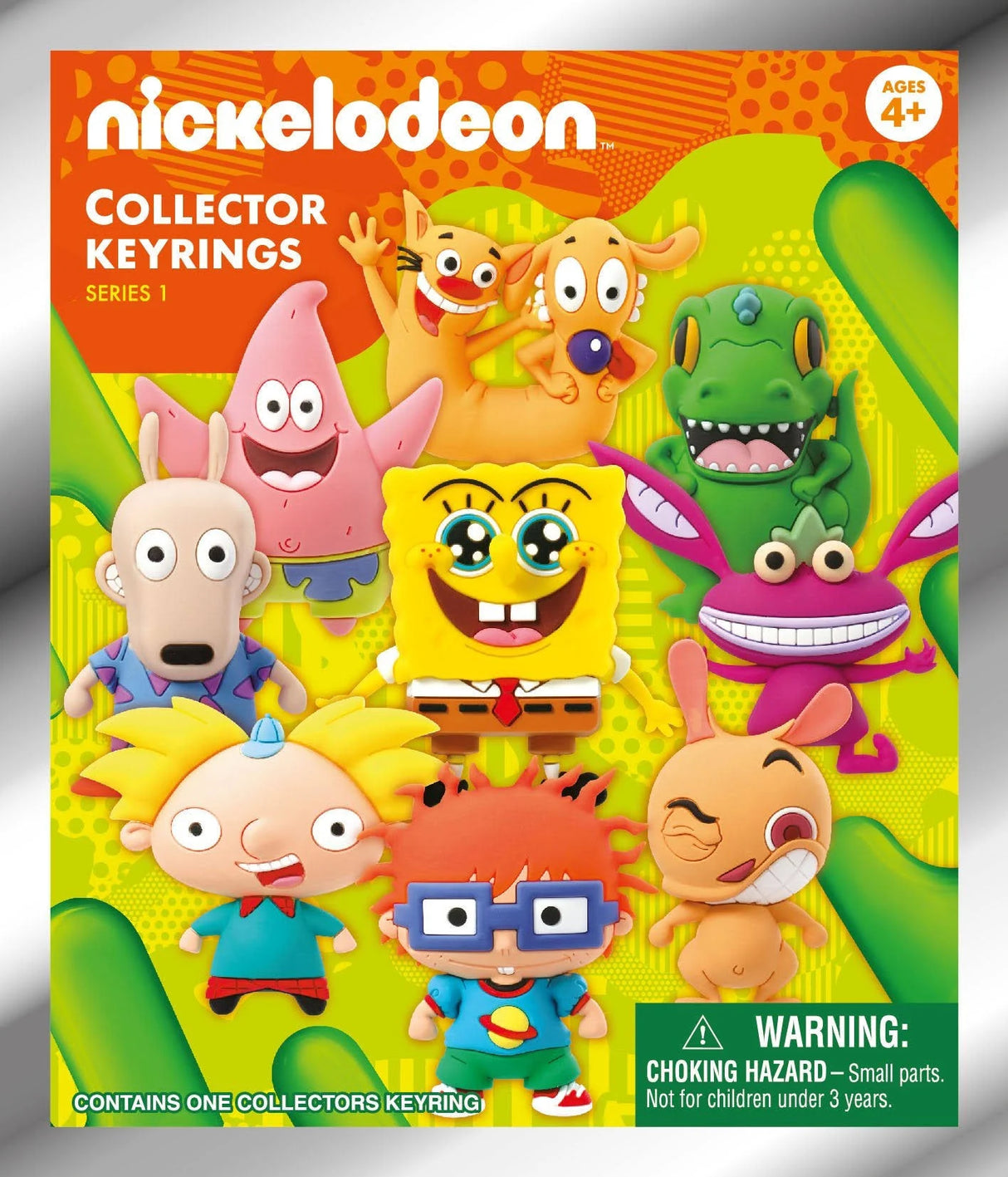 Nickelodeon Classics 3D PVC Bag Clips Series 1