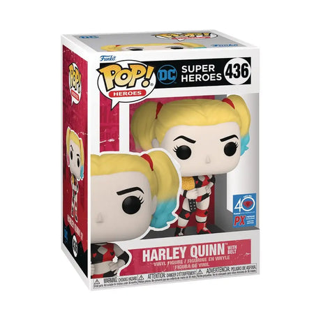 DC: Harley Quinn with Belt: 4 Inch Funko Vinyl Figure (PX)
