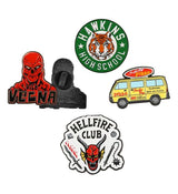 Stranger Things Season 4 Set of 4 Pin Badges