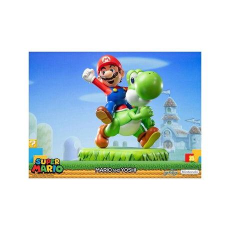 Super Mario Mario & Yoshi Statue
