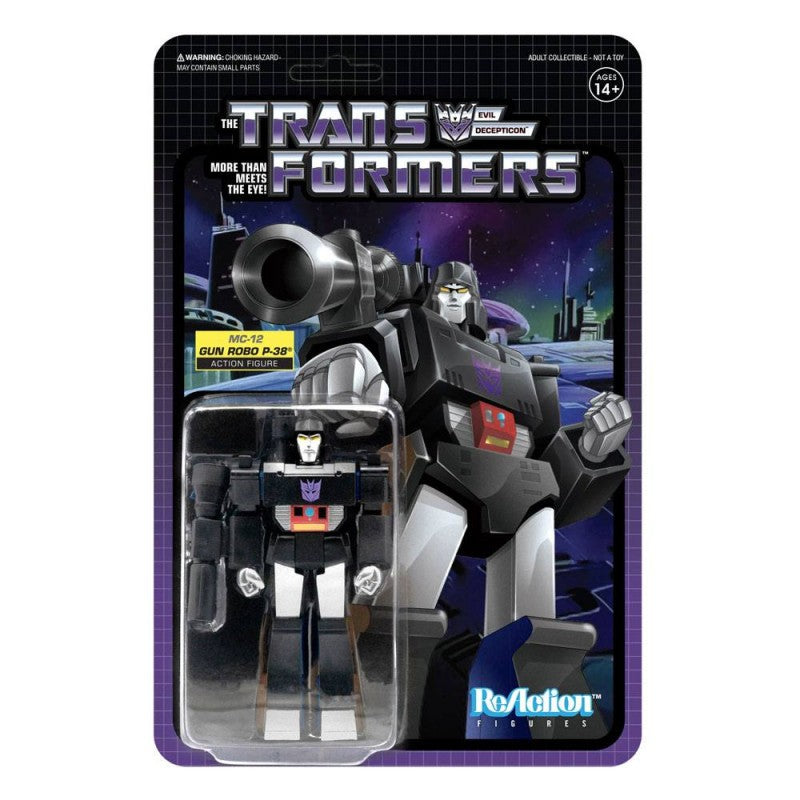 Transformers: Megatron MC-12: 3 3/4 Inch ReAction Figure