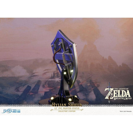 The Legend Of Zelda: Breath Of The Wild Hylian Shield Collectors Edition Statue