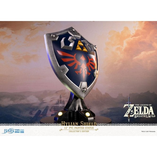 The Legend Of Zelda: Breath Of The Wild Hylian Shield Collectors Edition Statue