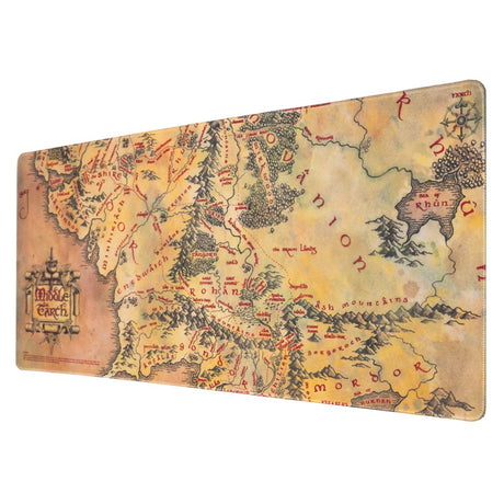 The Lord of the Rings Middle Earth Map XL Desk/Mouse Mat