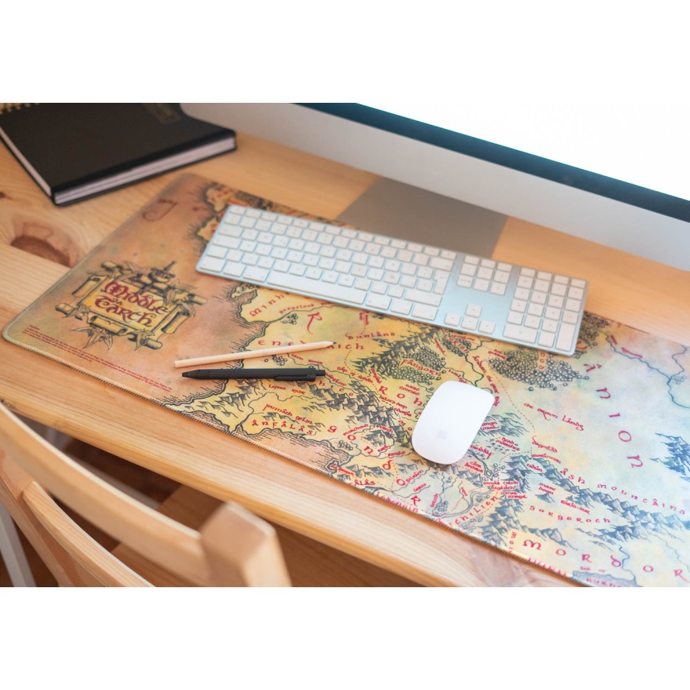 The Lord of the Rings Middle Earth Map XL Desk/Mouse Mat
