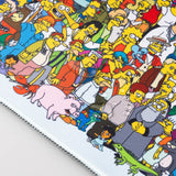 The Simpsons Characters Xl Mouse Pad
