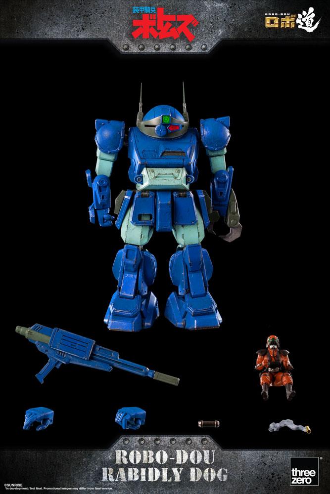 Armored Trooper Votoms Robo-Dou Rabidly Dog 16 cm Action Figure