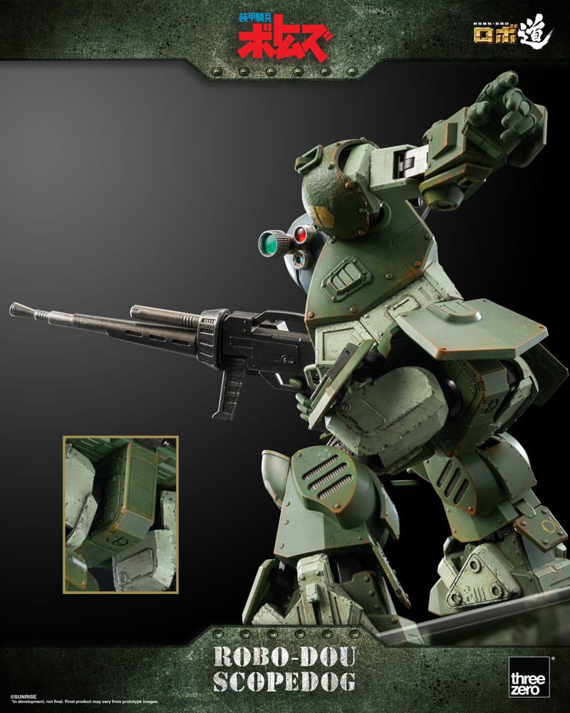 Armored Trooper Votoms Scopedog 15cm Robo-Dou Action Figure