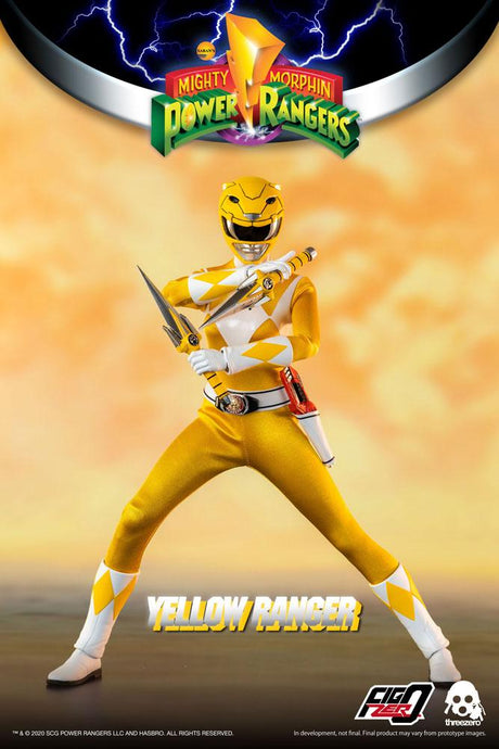 Mighty Morphin Power Rangers Yellow Ranger 30cm 1/6 Scale Action Figure