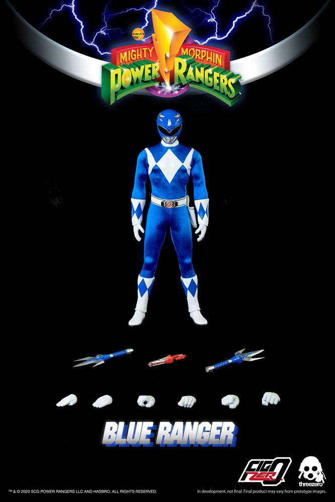 Mighty Morphin Power Rangers Blue Ranger 30cm 1/6 Scale Action Figure