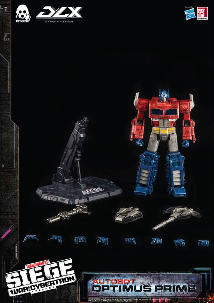 Transformers War for Cybertron Trilogy DLX Optimus Prime 25 cm 1/6 Action Figure
