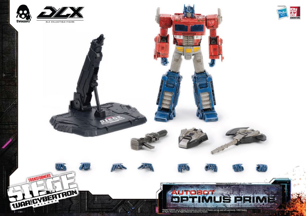 Transformers War for Cybertron Trilogy DLX Optimus Prime 25 cm 1/6 Action Figure